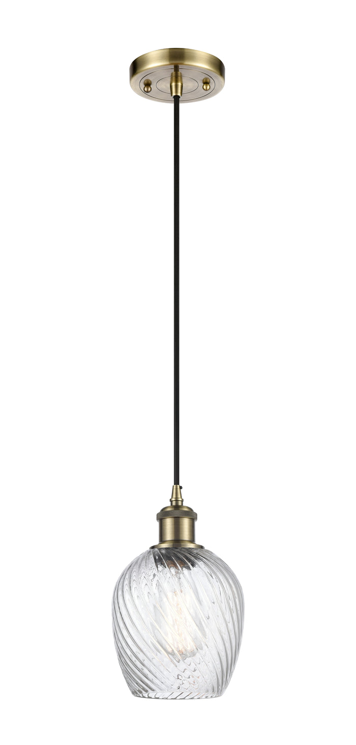 Ballston Mini Pendant Antique Brass Cast