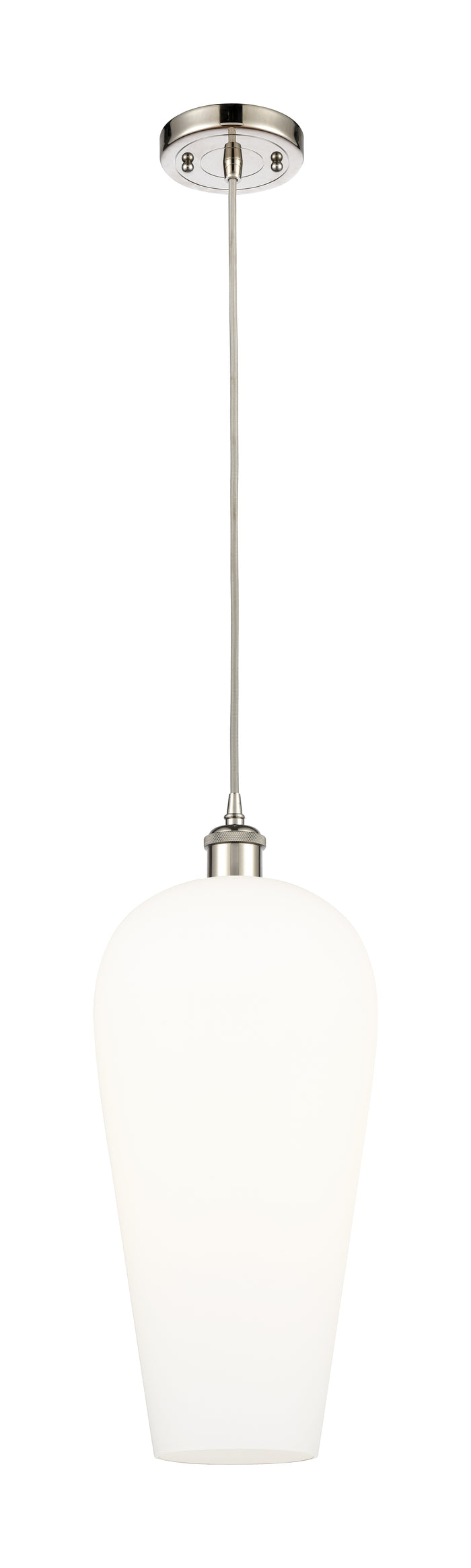 Polished Nickel / White