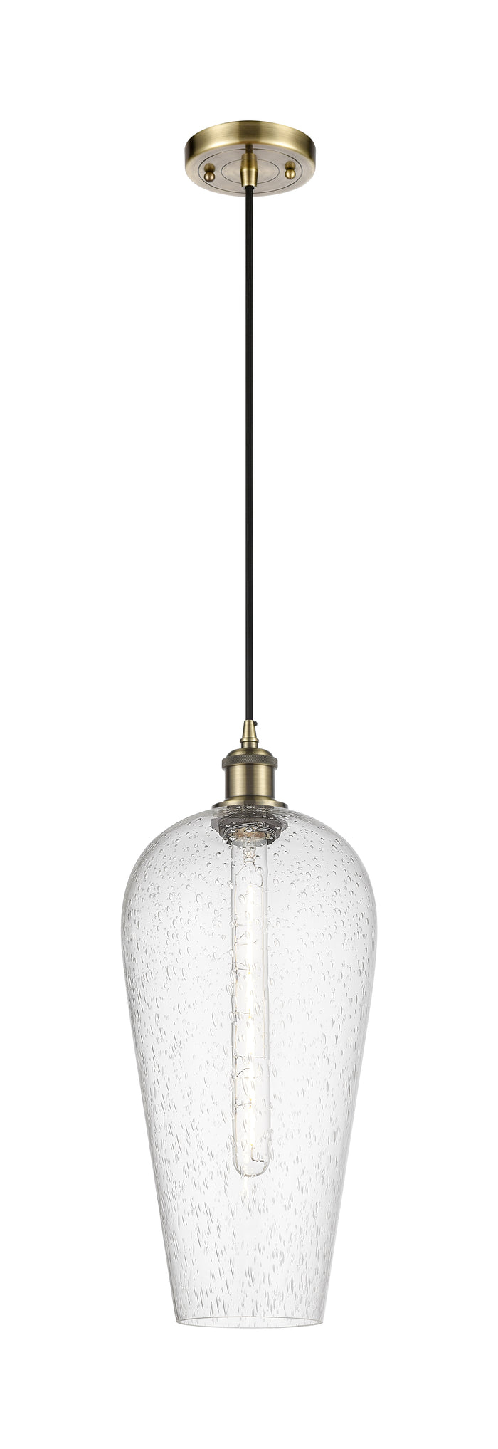 Ballston Mini Pendant Antique Brass Cast