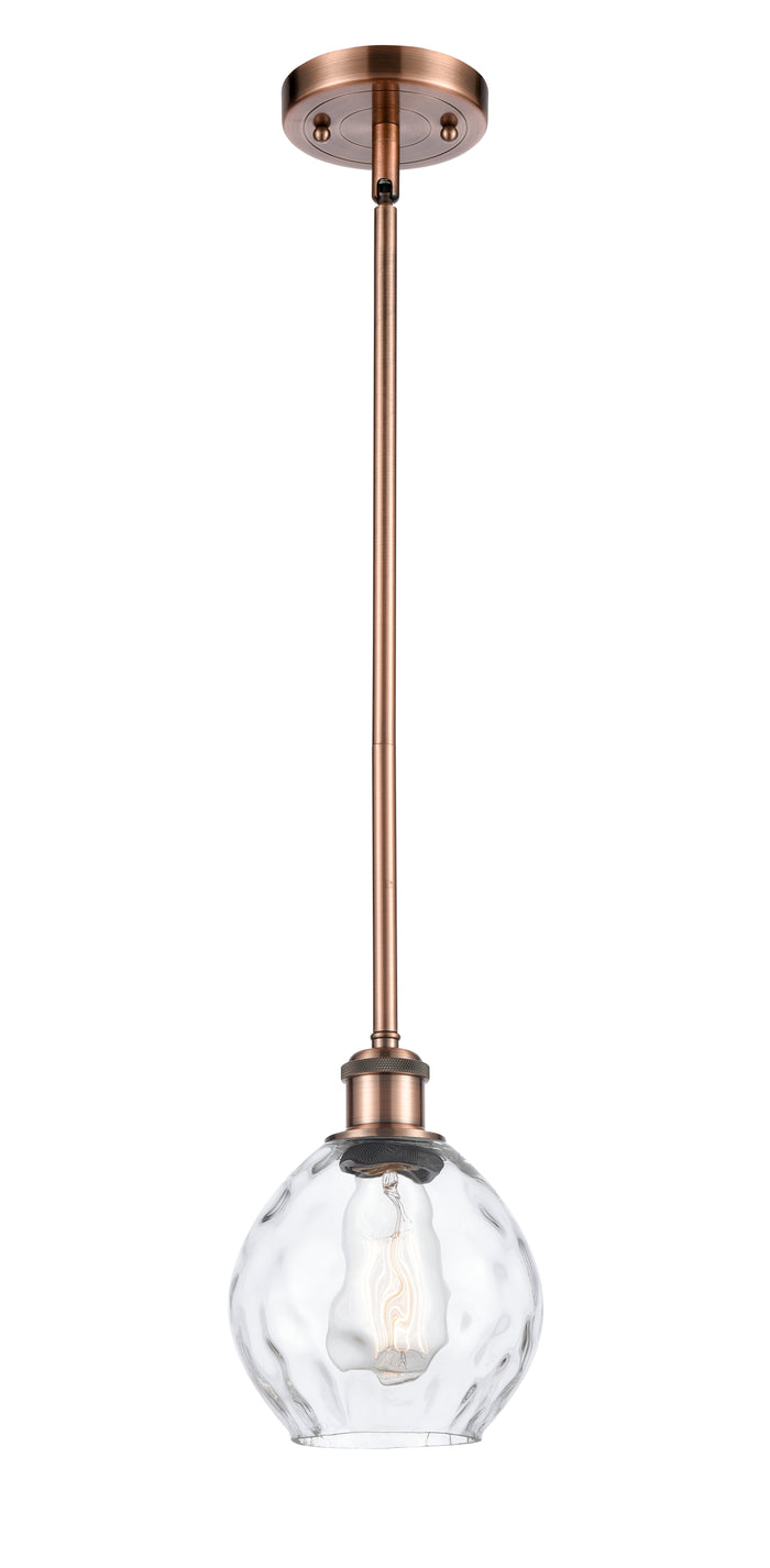 Ballston Mini Pendant Antique Brass Cast