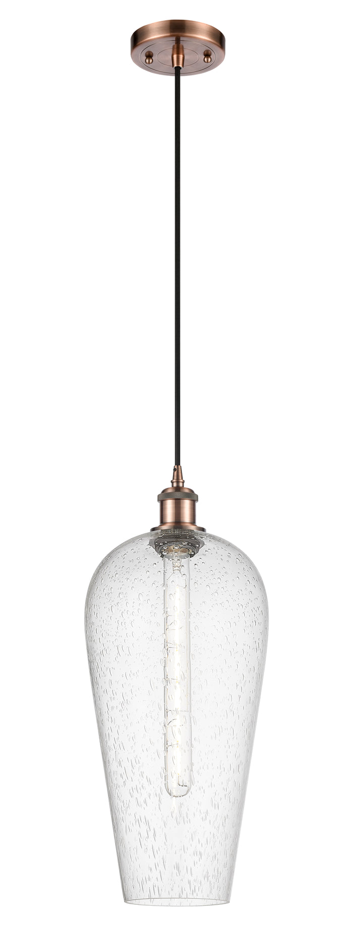 Ballston Mini Pendant Antique Brass Cast