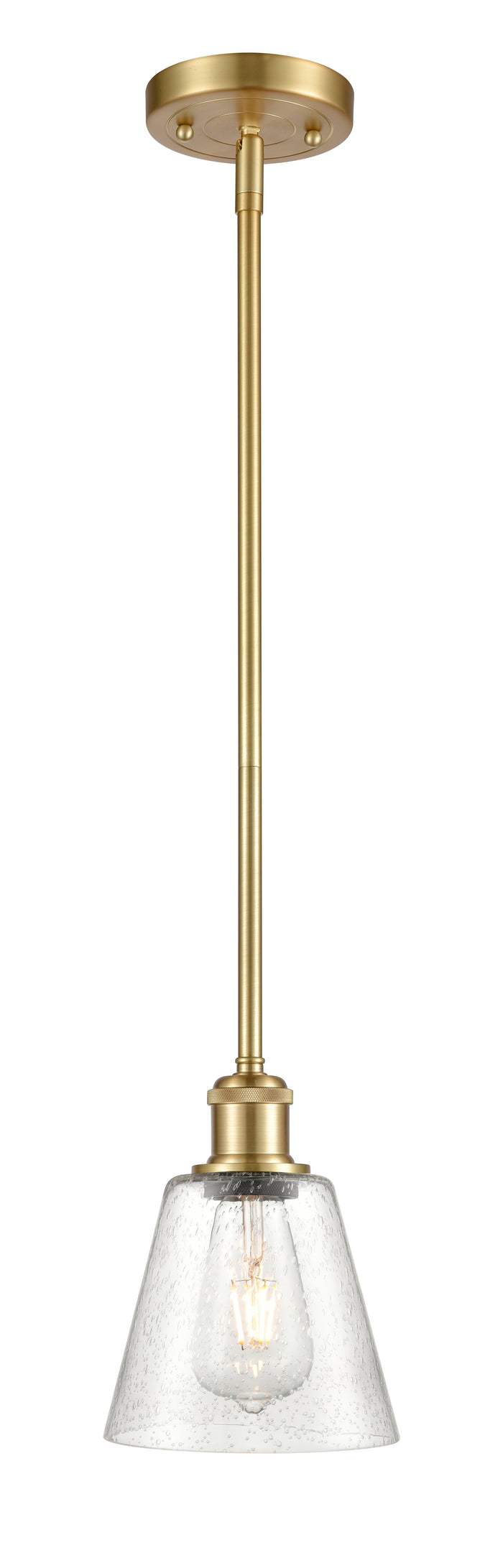 Ballston Mini Pendant Antique Brass Cast
