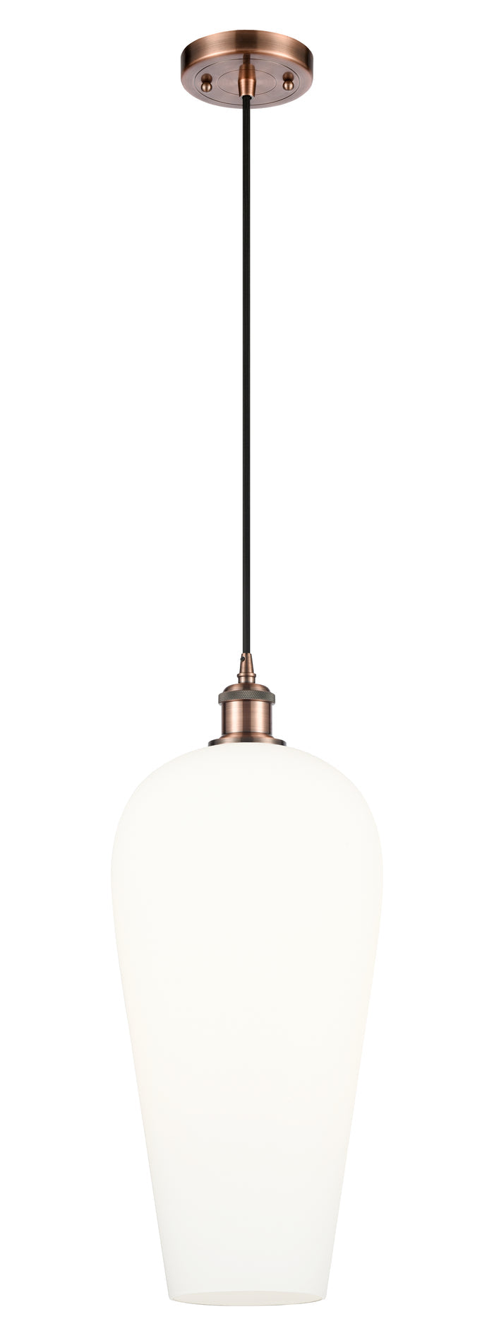 Ballston Mini Pendant Antique Brass Cast