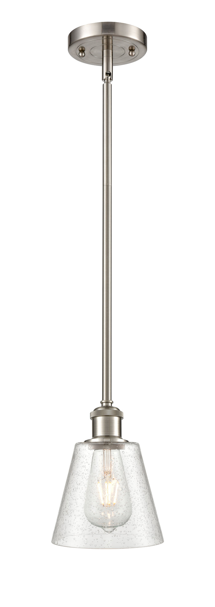 Brushed Satin Nickel / Frosted