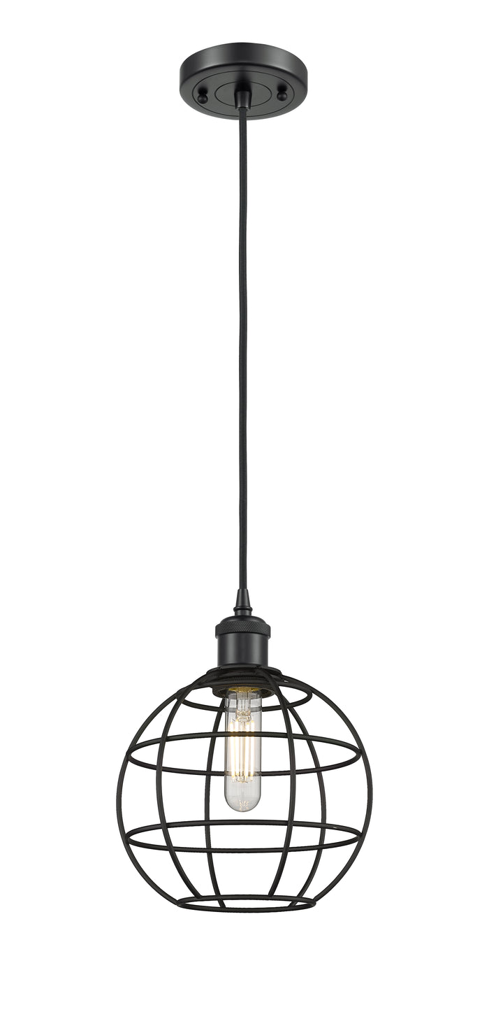 Ballston Mini Pendant Antique Brass Dimmable