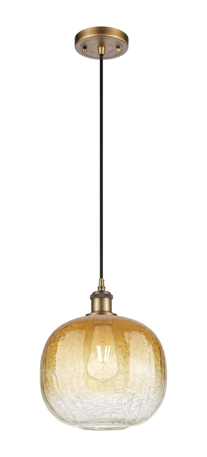 Brushed Brass / Amber