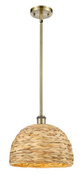 Ballston Mini Pendant Antique Brass Finish