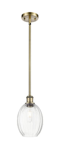 Ballston Mini Pendant Antique Brass Finish