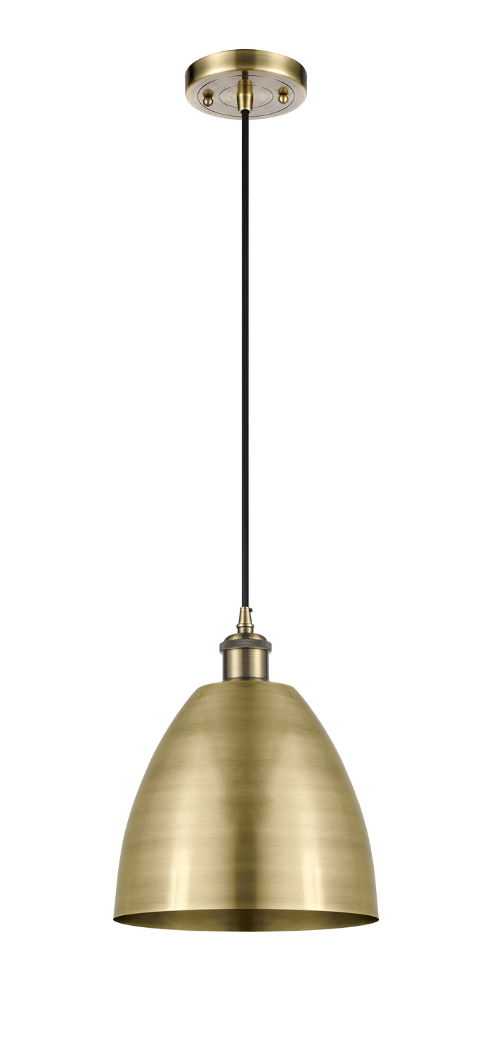 Ballston Mini Pendant Antique Brass Finish
