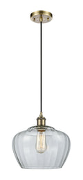 Ballston Mini Pendant Antique Brass Finish