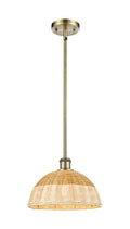 Ballston Mini Pendant Antique Brass Finish