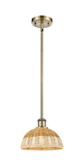 Ballston Mini Pendant Antique Brass Finish