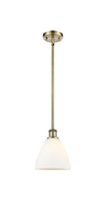 Ballston Mini Pendant Antique Brass Finish