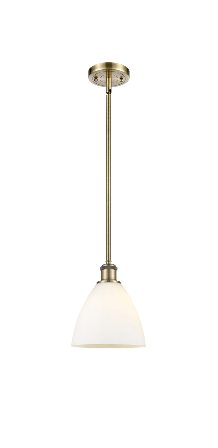 Ballston Mini Pendant Antique Brass Finish