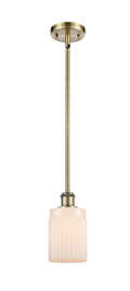 Ballston Mini Pendant Antique Brass Finish