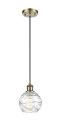 Ballston Mini Pendant Antique Brass Finish