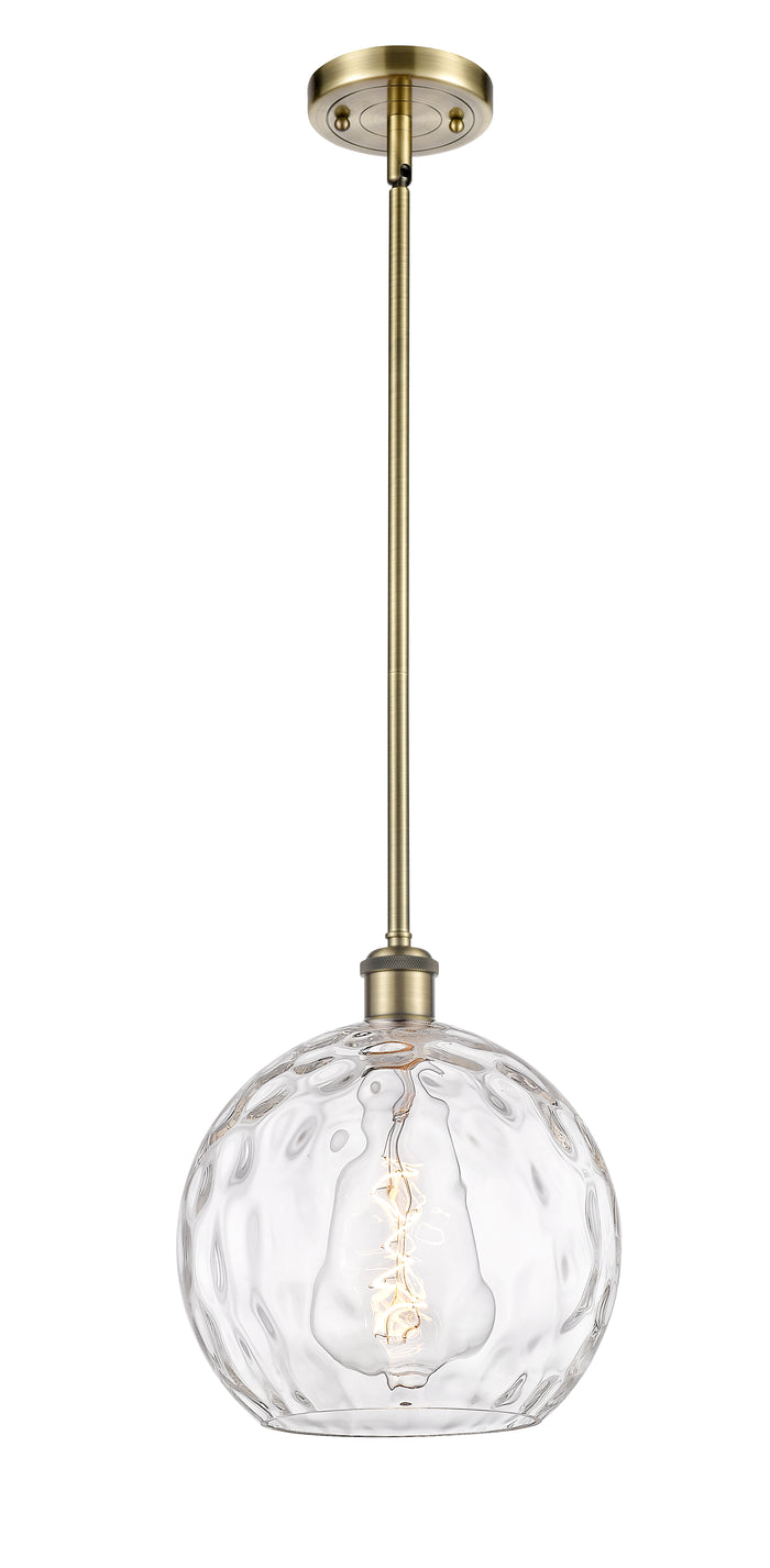 Ballston Mini Pendant Antique Brass Finish