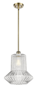 Ballston Mini Pendant Antique Brass Finish