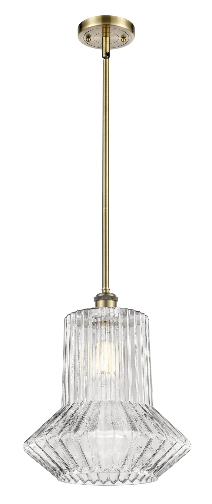 Ballston Mini Pendant Antique Brass Finish