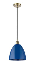 Ballston Mini Pendant Antique Brass Finish
