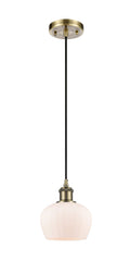 Ballston Mini Pendant Antique Brass Finish