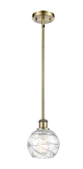 Ballston Mini Pendant Antique Brass Finish