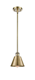 Ballston Mini Pendant Antique Brass Finish