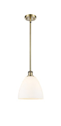 Ballston Mini Pendant Antique Brass Finish