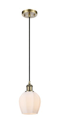 Ballston Mini Pendant Antique Brass Finish
