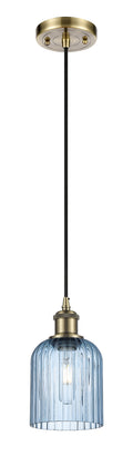 Ballston Mini Pendant Antique Brass Finish