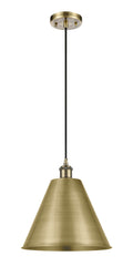 Ballston Mini Pendant Antique Brass Finish