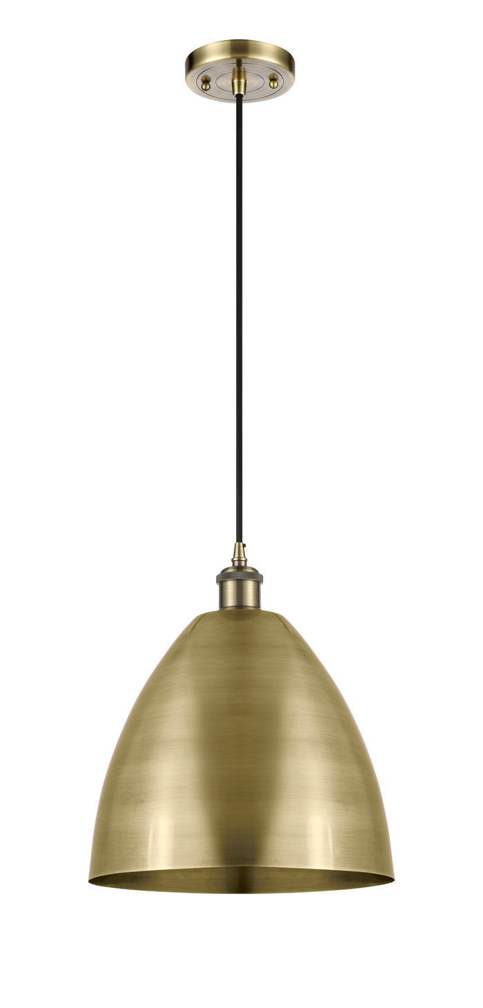 Ballston Mini Pendant Antique Brass Finish