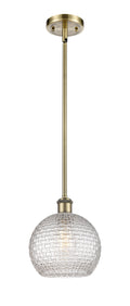 Ballston Mini Pendant Antique Brass Finish