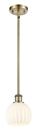 Ballston Mini Pendant Antique Brass Finish