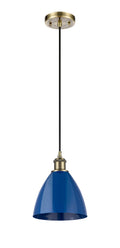 Ballston Mini Pendant Antique Brass Finish