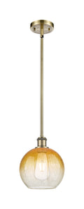 Ballston Mini Pendant Antique Brass Finish