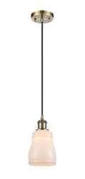 Ballston Mini Pendant Antique Brass Finish