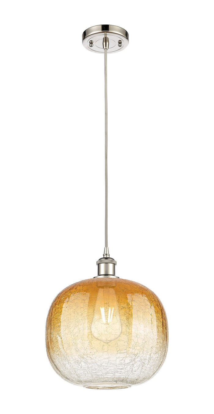 Polished Nickel / Amber