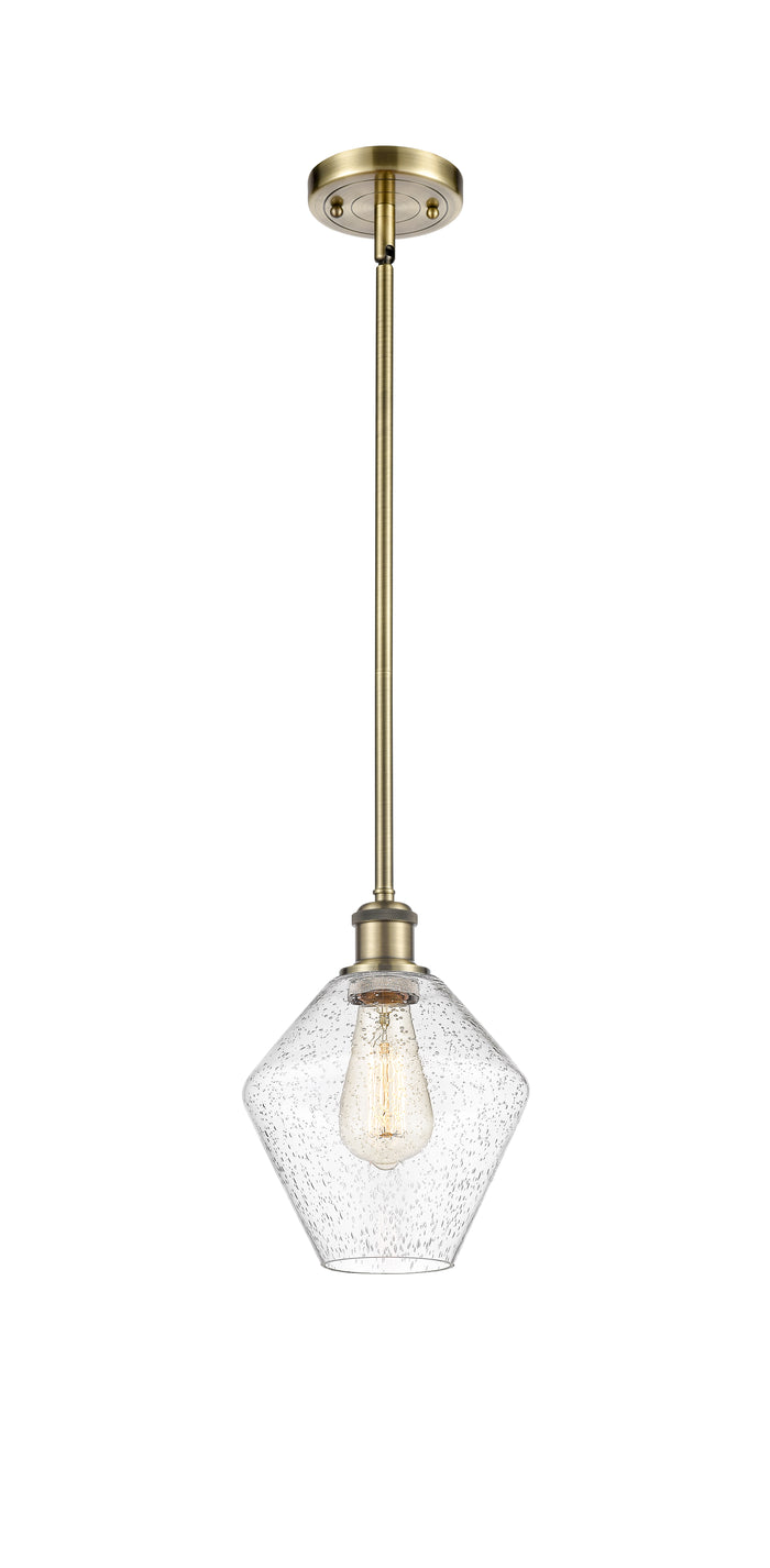 Ballston Mini Pendant Antique Brass Finish