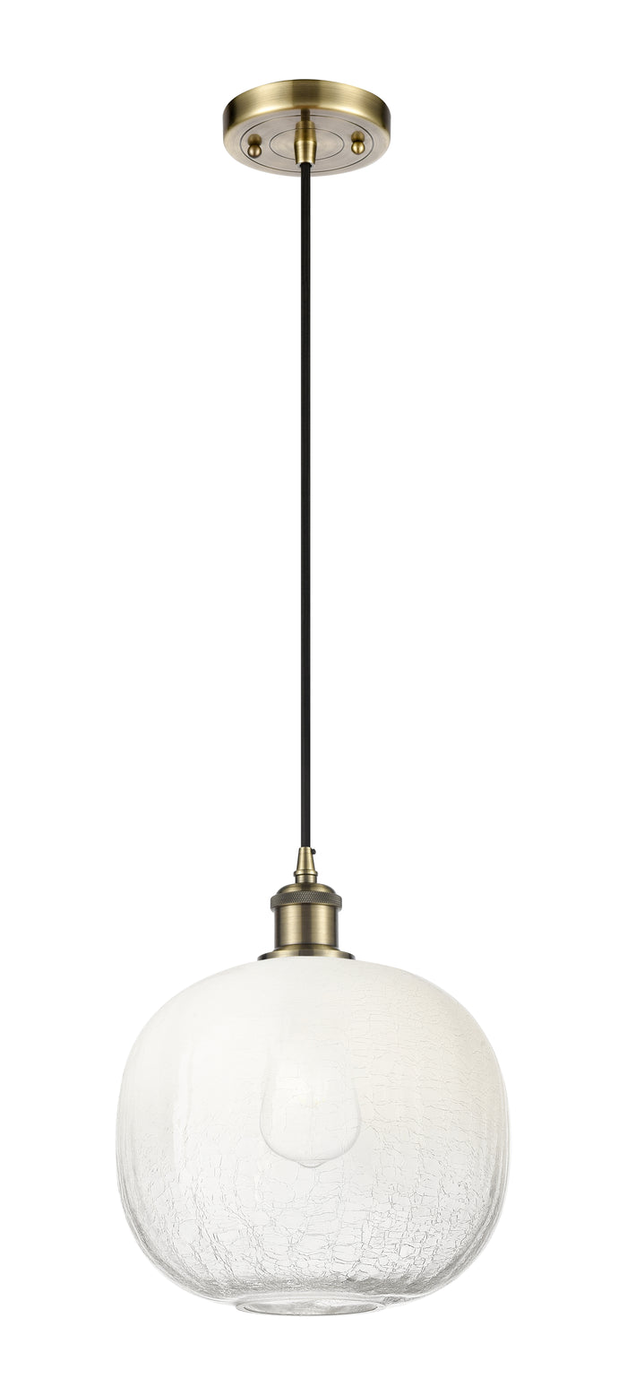 Ballston Mini Pendant Antique Brass Finish