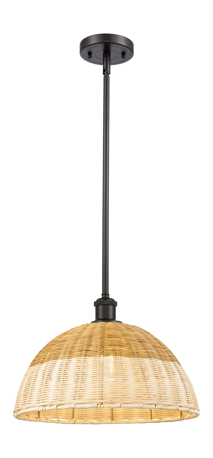 Ballston Mini Pendant Antique Brass Finish