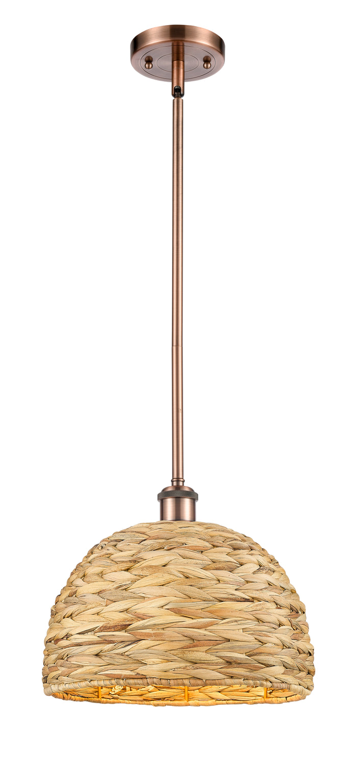 Ballston Mini Pendant Antique Brass Finish