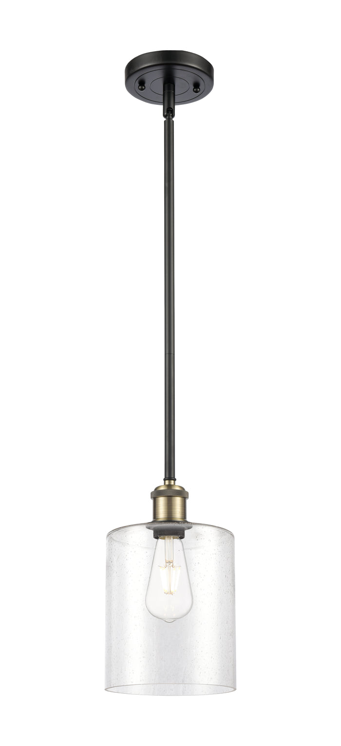Ballston Mini Pendant Antique Brass Finish