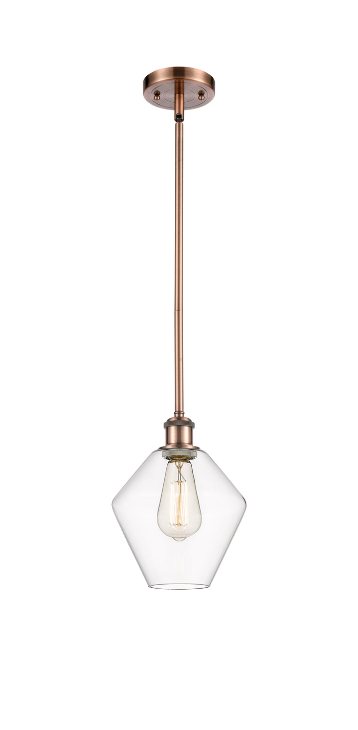 Ballston Mini Pendant Antique Brass Finish