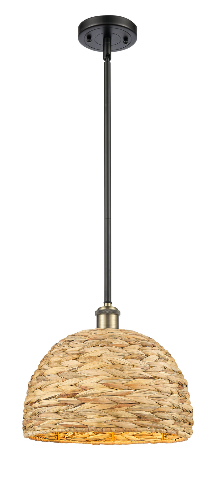 Ballston Mini Pendant Antique Brass Finish