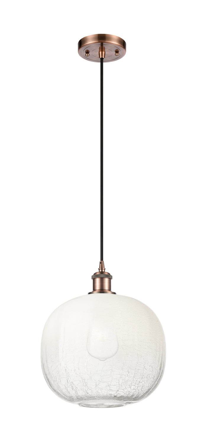Ballston Mini Pendant Antique Brass Finish
