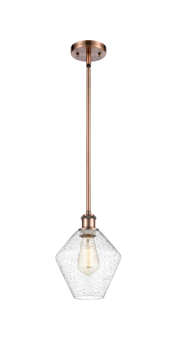 Ballston Mini Pendant Antique Brass Finish