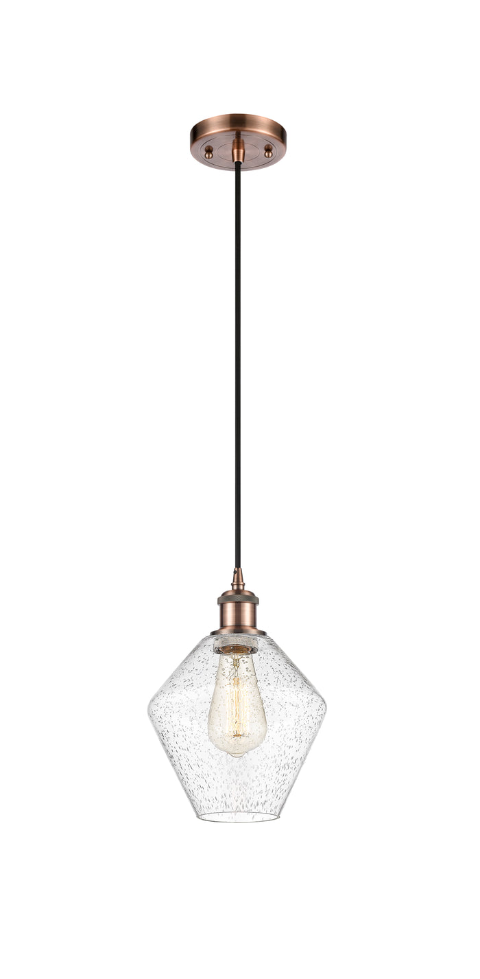 Ballston Mini Pendant Antique Brass Finish