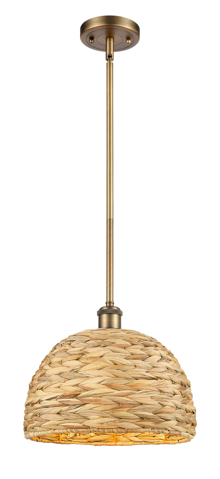Ballston Mini Pendant Antique Brass Finish