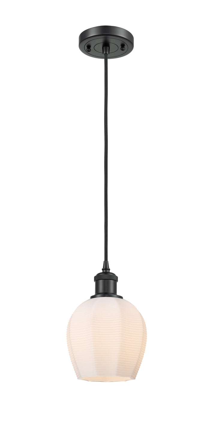 Ballston Mini Pendant Antique Brass Finish